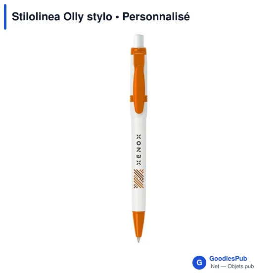 Stylo bille personnalisable Stilolinea Olly avec logo - Image 10