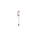 Variante rouge - Stylo bille personnalisable Stilolinea Olly avec logo