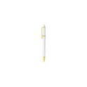 Variante jaune - Stylo bille personnalisable Stilolinea Olly avec logo