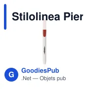 Stylo bille personnalisable en ABS recyclé avec logo - Stilolinea Pier Mix - Miniature 3