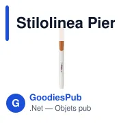 Stylo bille personnalisable en ABS recyclé avec logo - Stilolinea Pier Mix - Miniature 8