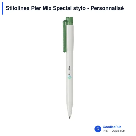 Stylo bille personnalisable Stilolinea Pier Mix Special avec logo - Image 7