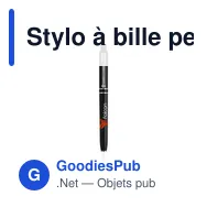 Stylo à bille personnalisable en plastique recyclé avec logo - Stilolinea Raja Chrome - Miniature 2