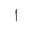 Variante noir - Stylo à bille personnalisable en plastique recyclé avec logo - Stilolinea Raja Chrome