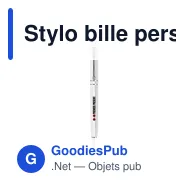 Stylo bille personnalisable Stilolinea Raja Chrome avec logo - Miniature 3