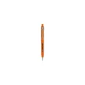 Variante orange - Stylo bille personnalisable Stilolinea Raja Chrome avec logo