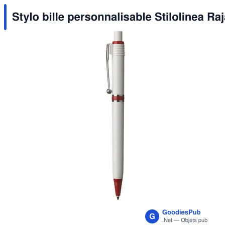 Stylo bille personnalisable Stilolinea Raja avec logo