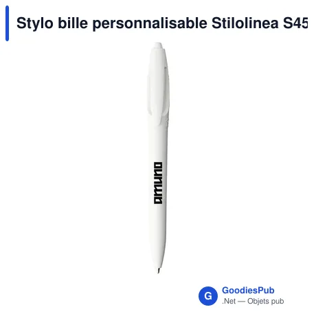 Stylo bille personnalisable Stilolinea S45 BIO-S! avec logo