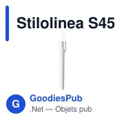 Stylo bille personnalisable Stilolinea S45 BIO-S! avec logo - Miniature 2