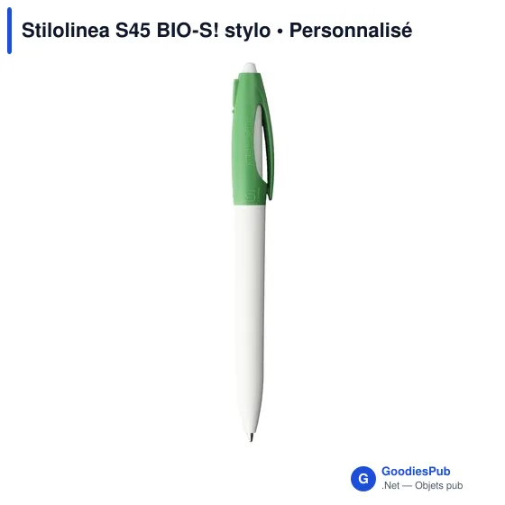 Stylo bille personnalisable Stilolinea S45 BIO-S! avec logo - Image 12