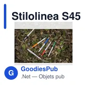 Stylo bille personnalisable Stilolinea S45 BIO-S! avec logo - Miniature 4