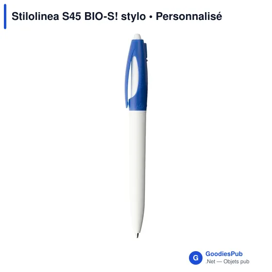 Stylo bille personnalisable Stilolinea S45 BIO-S! avec logo - Image 6