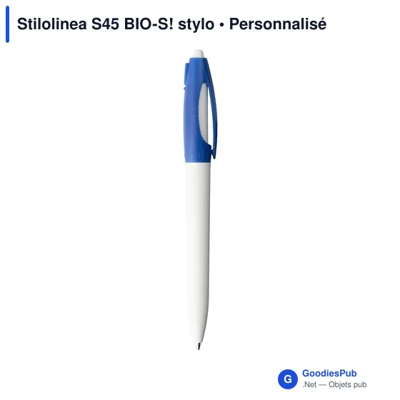 Stylo bille personnalisable Stilolinea S45 BIO-S! avec logo - Image 7