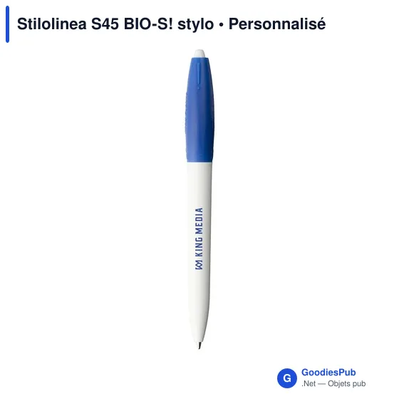 Stylo bille personnalisable Stilolinea S45 BIO-S! avec logo - Image 8