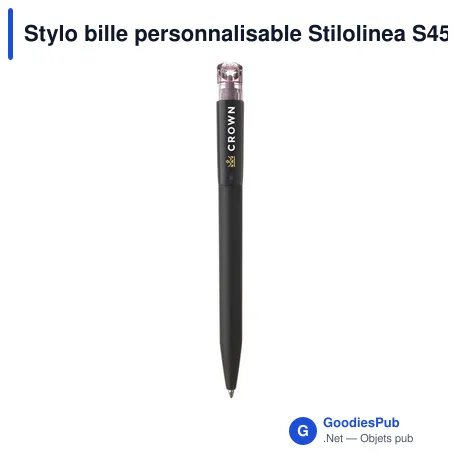 Stylo bille personnalisable Stilolinea S45 BIO avec logo