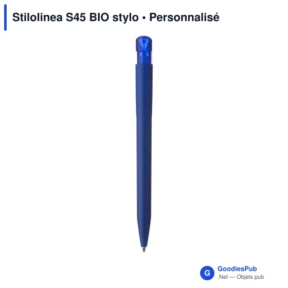 Stylo bille personnalisable Stilolinea S45 BIO avec logo - Image 11