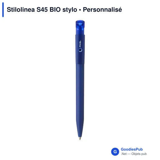 Stylo bille personnalisable Stilolinea S45 BIO avec logo - Image 9