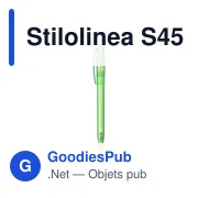 Stylo bille personnalisable Stilolinea S45 Clear avec logo - Miniature 5