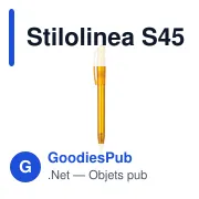 Stylo bille personnalisable Stilolinea S45 Clear avec logo - Miniature 7