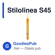 Stylo bille personnalisable Stilolinea S45 Clear avec logo - Miniature 8