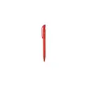 Variante rouge translucide - Stylo bille personnalisable Stilolinea S45 Clear avec logo
