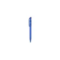 Variante bleu foncé translucide - Stylo bille personnalisable Stilolinea S45 Clear avec logo