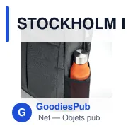 STOCKHOLM BAG Sac à dos 360D bicolore - Miniature 12