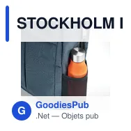 STOCKHOLM BAG Sac à dos 360D bicolore - Miniature 3