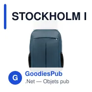 STOCKHOLM BAG Sac à dos 360D bicolore - Miniature 4