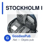STOCKHOLM BAG Sac à dos 360D bicolore - Miniature 5