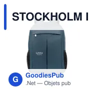 STOCKHOLM BAG Sac à dos 360D bicolore - Miniature 6