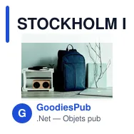 STOCKHOLM BAG Sac à dos 360D bicolore - Miniature 7