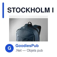 STOCKHOLM BAG Sac à dos 360D bicolore - Miniature 8