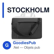 STOCKHOLM Sac ordi adaptable trolley - Miniature 1
