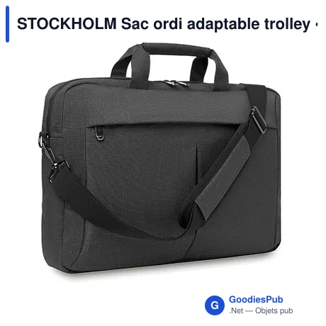 STOCKHOLM Sac ordi adaptable trolley