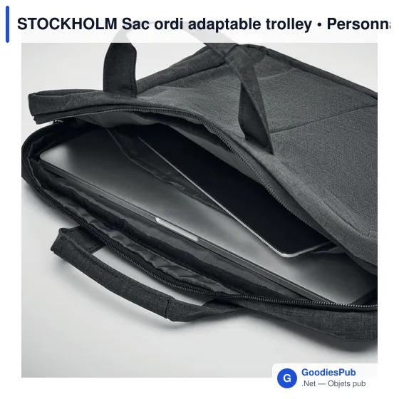 STOCKHOLM Sac ordi adaptable trolley - Image 4