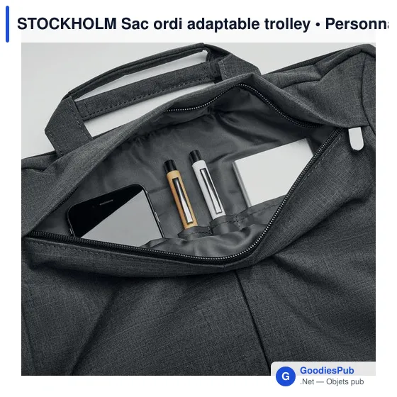 STOCKHOLM Sac ordi adaptable trolley - Image 7