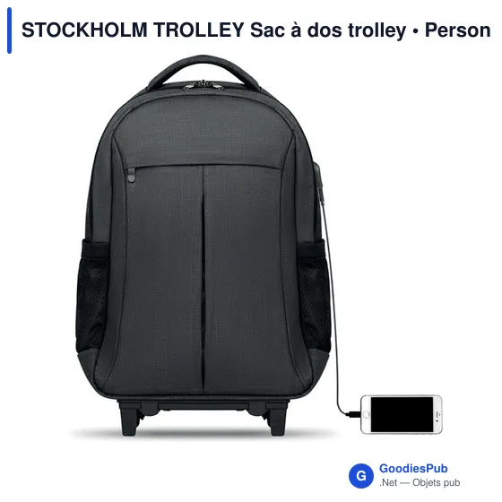 STOCKHOLM TROLLEY Sac à dos trolley - Image 2