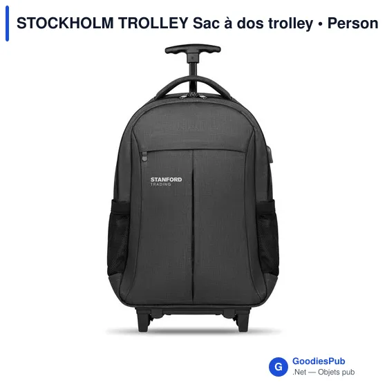 STOCKHOLM TROLLEY Sac à dos trolley - Image 6