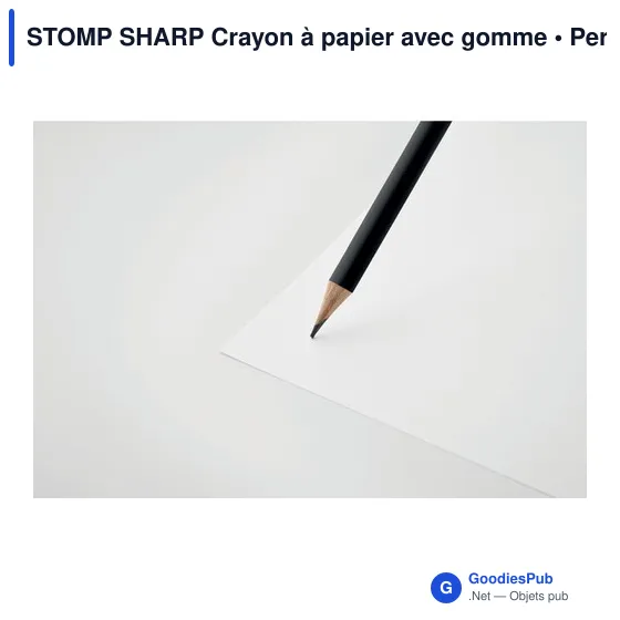 STOMP SHARP Crayon à papier avec gomme - Image 6