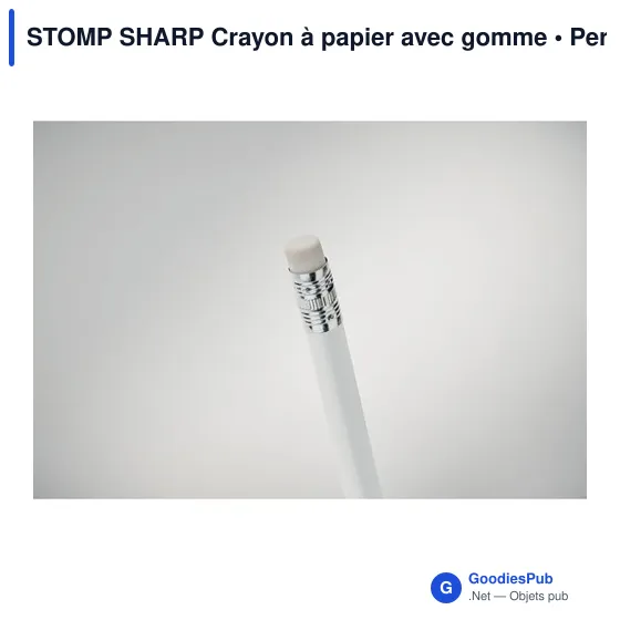 STOMP SHARP Crayon à papier avec gomme - Image 8