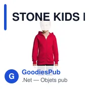 STONE KIDS HOODIE 260g - Miniature 1