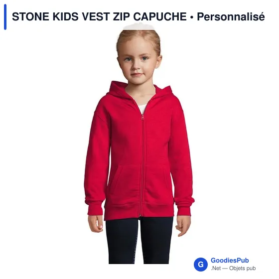 STONE KIDS HOODIE 260g - Image 1