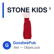 STONE KIDS HOODIE 260g - Miniature 3