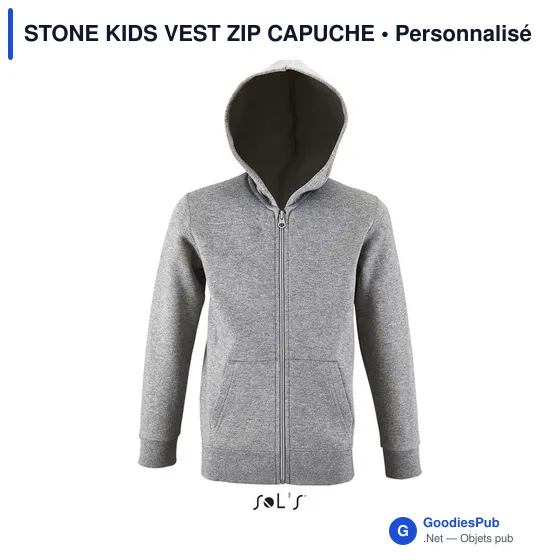 STONE KIDS HOODIE 260g - Image 4