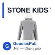 STONE KIDS HOODIE 260g - Miniature 5