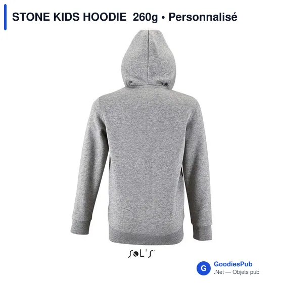 STONE KIDS HOODIE 260g - Image 5