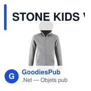 STONE KIDS HOODIE 260g - Miniature 7