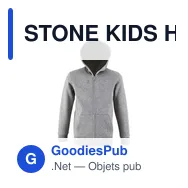 STONE KIDS HOODIE  260g - Miniature 10