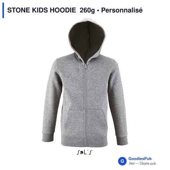 STONE KIDS HOODIE  260g - Image 10